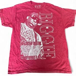 vintage-style tee Biggie's "Life After Death."